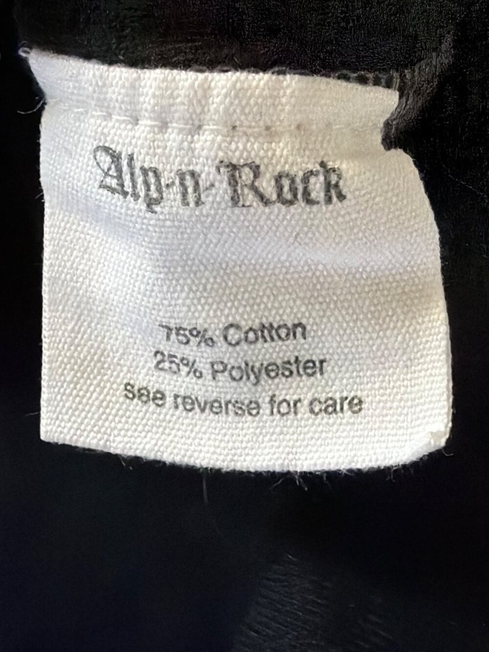 Alp-n-Rock Crew Heather Gray/Black Medium MSRP$198 Cotton Embroidered - Picture 9 of 16